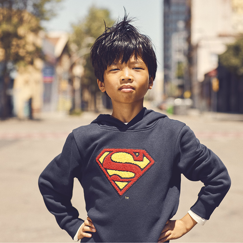 Sudadera de felpa Superman Warner Orchestra