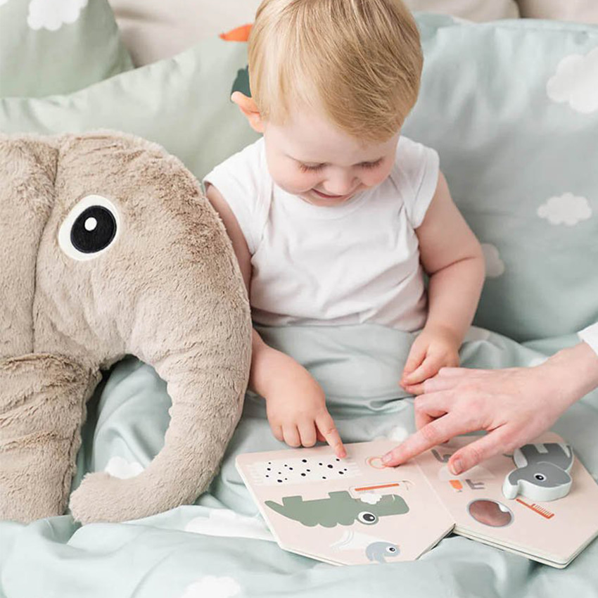 Libro casita de cartón de Elphee +18meses 