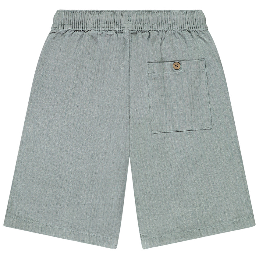 Bermuda de tela fantasía para niño 