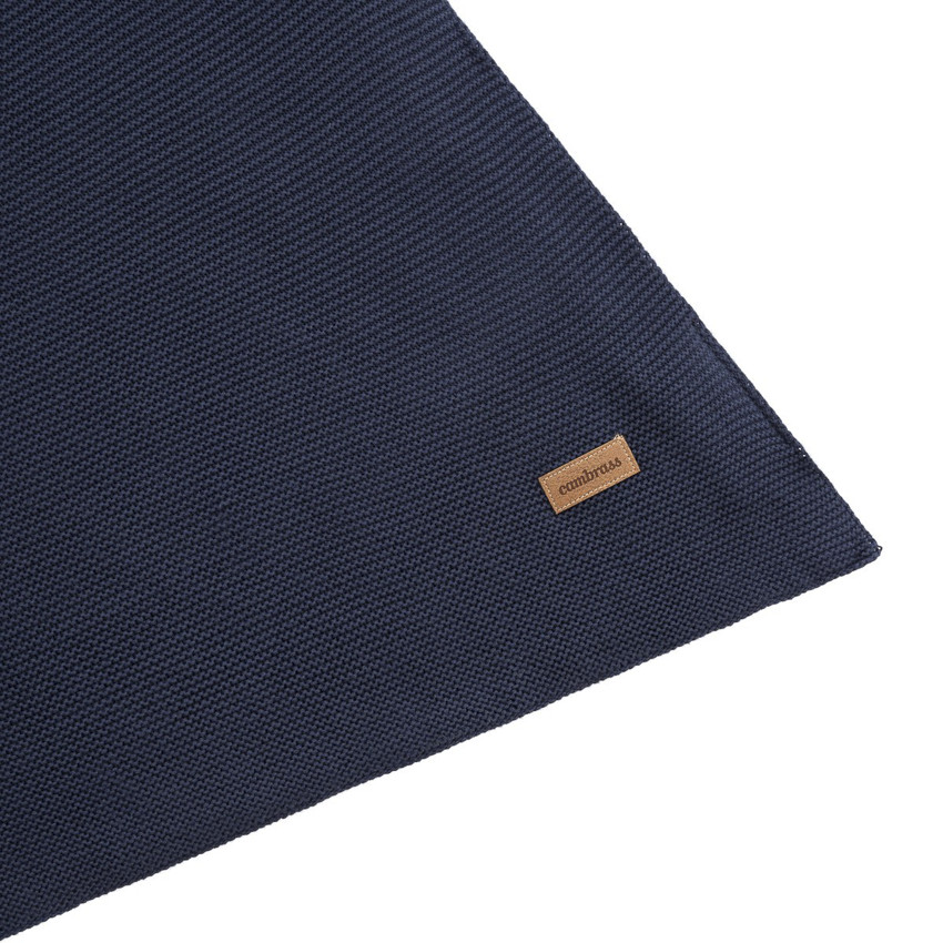 MANTA PUNTO BAMBOO 80x100x1 CM PLAIN GG5 AZUL MARINO 