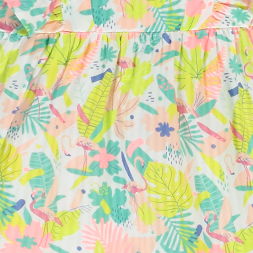 Túnica print hojas y flamencos  Additional Túnica print hojas y flamencos