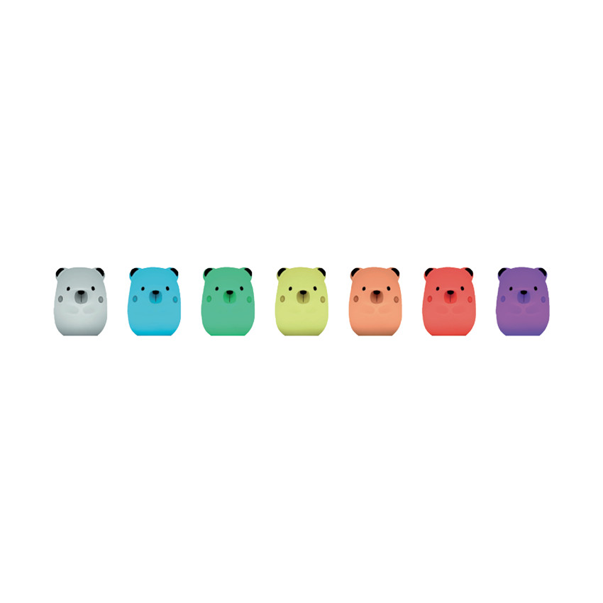 Luz de compañía Yum Bear Big blanco 
