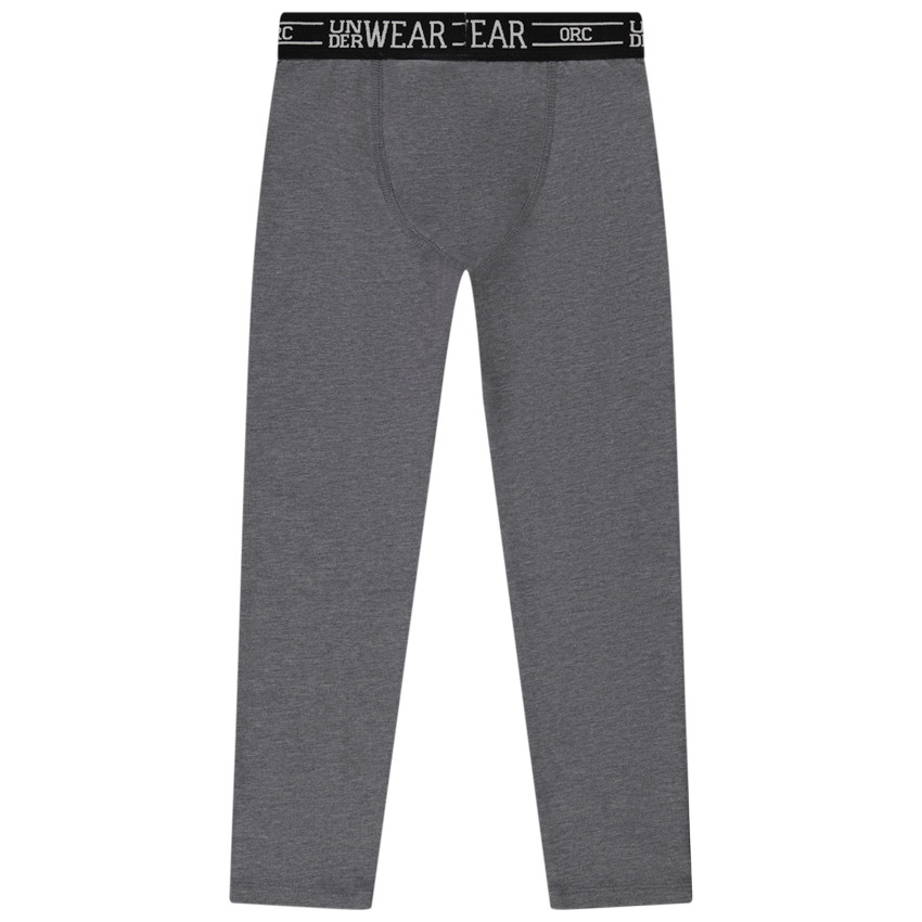 Lote de 2 calzoncillos largos lisos para niño 