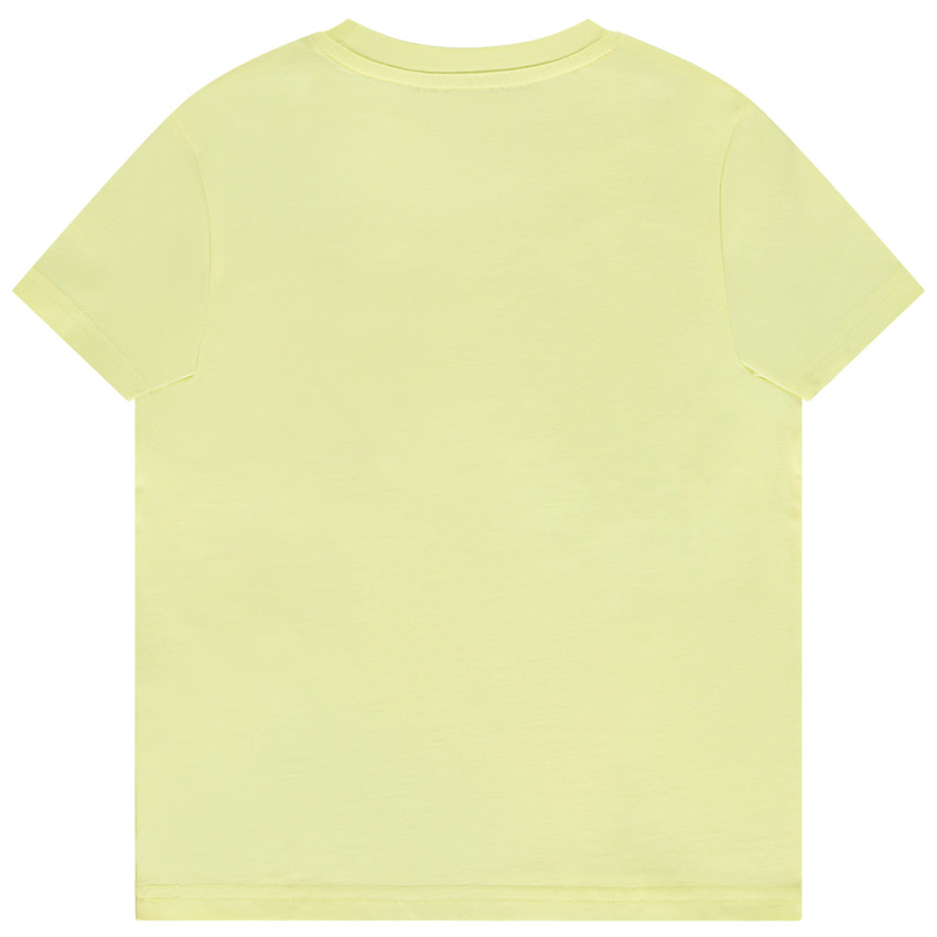 Camiseta manga corta con bordados 3D para niño 