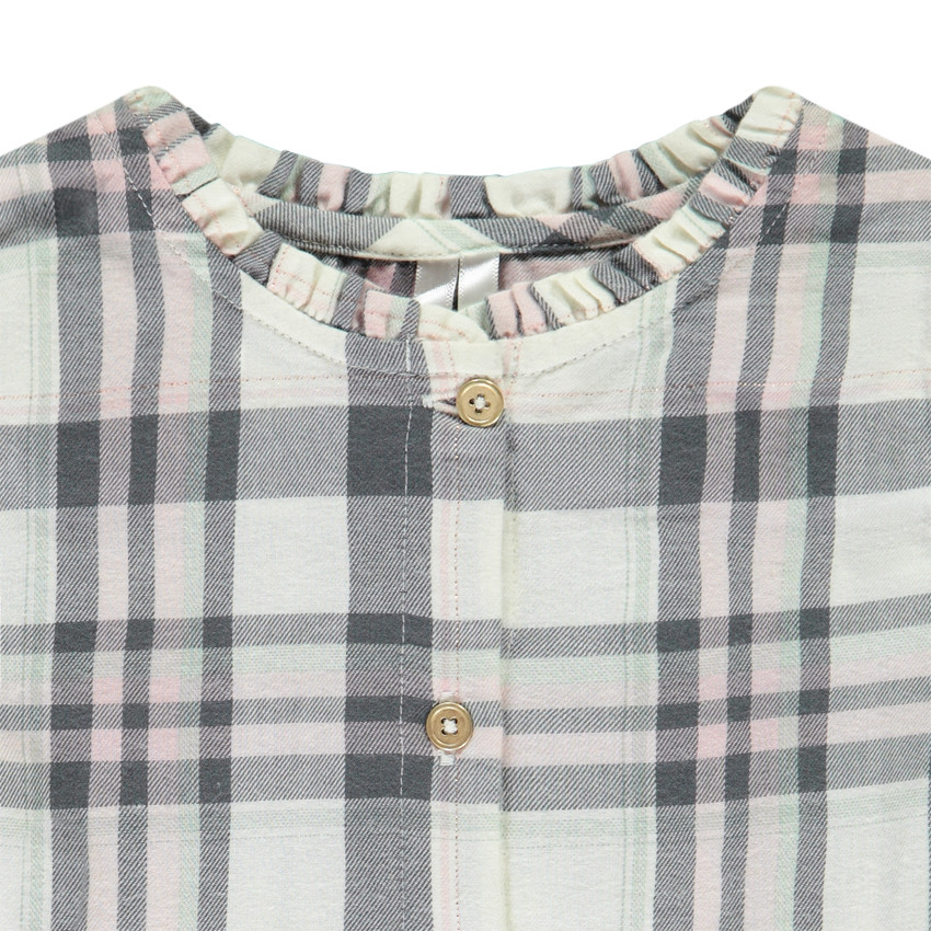 Conjunto de túnica con gilet y leggings para bebé niña 