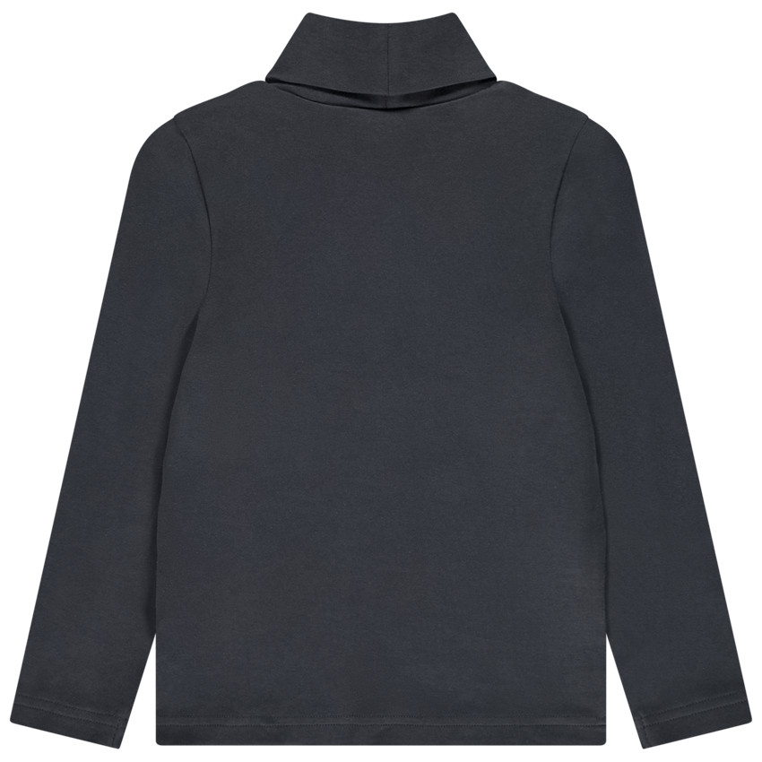 Camiseta de cuello vuelto con parche SmileyWorld para niño 