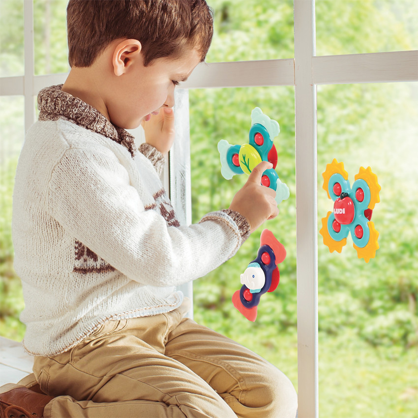 Lote de 3 spinners para bebé 