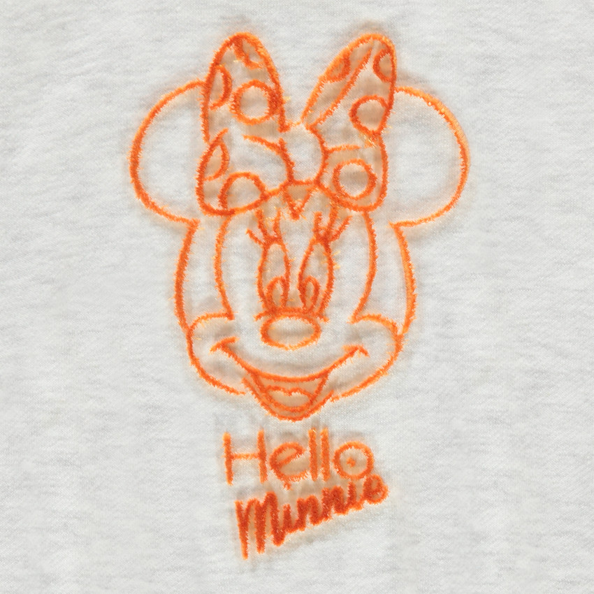 Sweat en molleton chiné Minnie Disney 