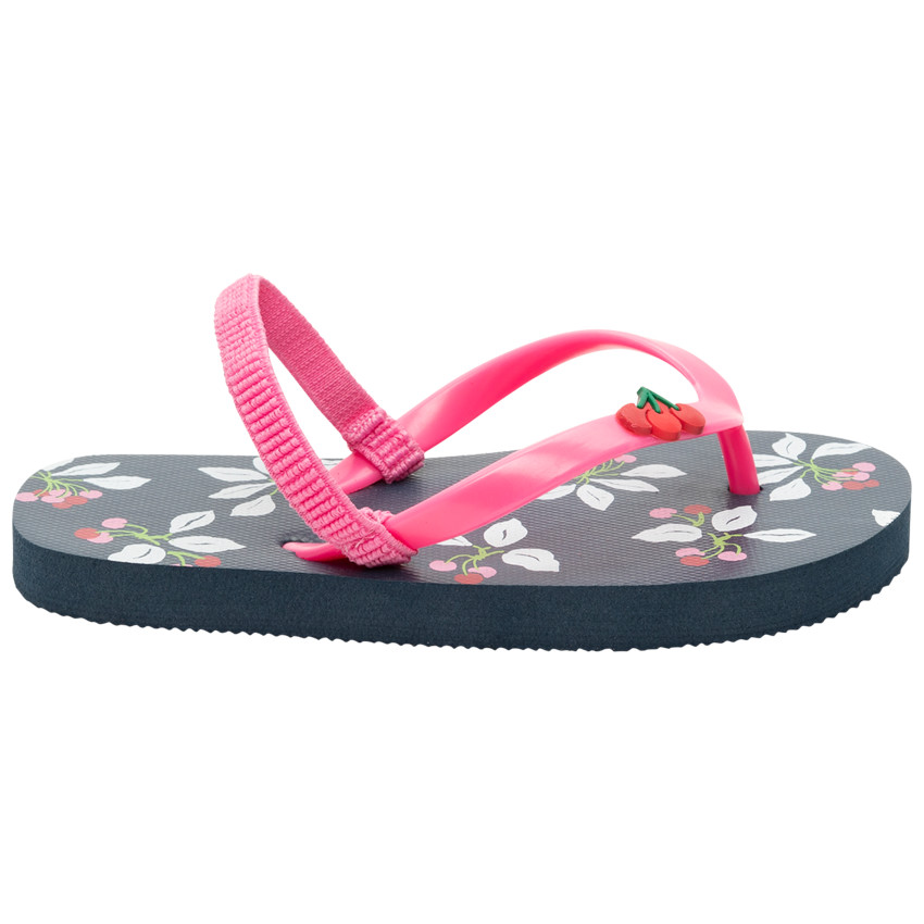Chanclas con estampado vegetal para niña  Additional Chanclas con estampado vegetal para niña