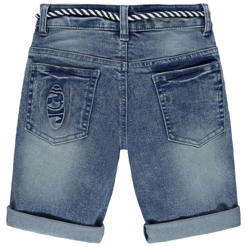 pantalon corto  vaquero used badge Smiley 