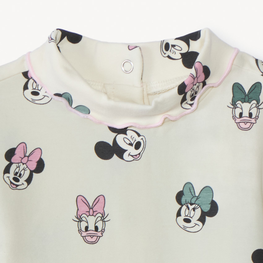 Sous-pull imprimé Minnie & Daisy Disney pour bébé fille 