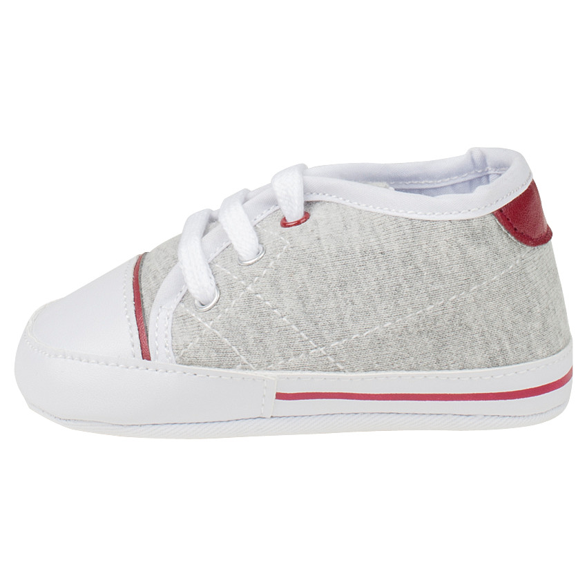 Zapatillas deportivas bajas flexibles de punto 