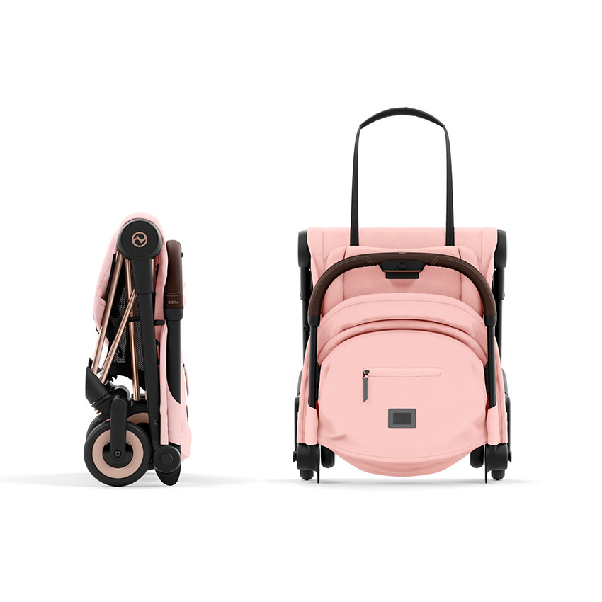 Silla de paseo ultra compacta Coya Rosegold/Peach pink 