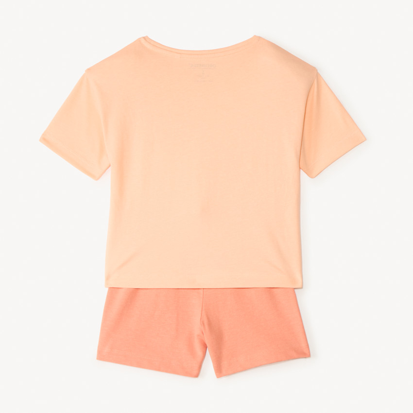 Conjunto corto de 2 piezas para niña. 