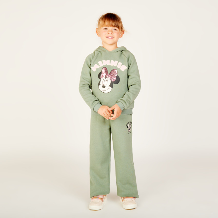 Jogging amplio de Minnie Disney forrado de sherpa para niña 