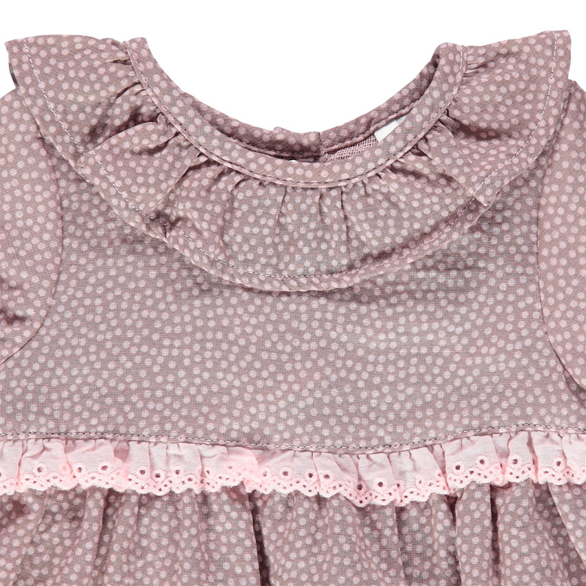 Conjunto de túnica estampada y leggings de punto 