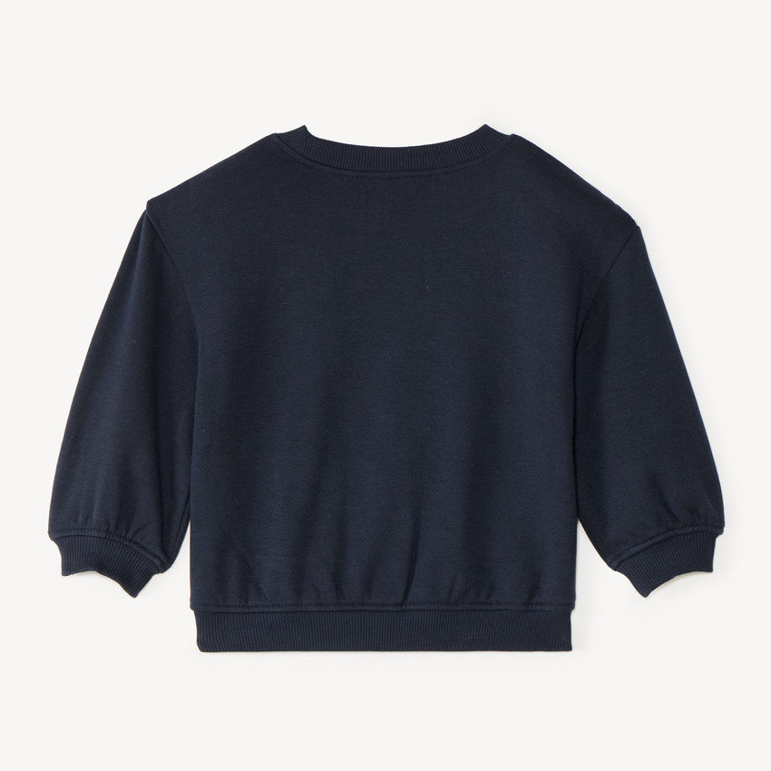 Sudadera de felpa oversize para bebé niño con estampado divertido 