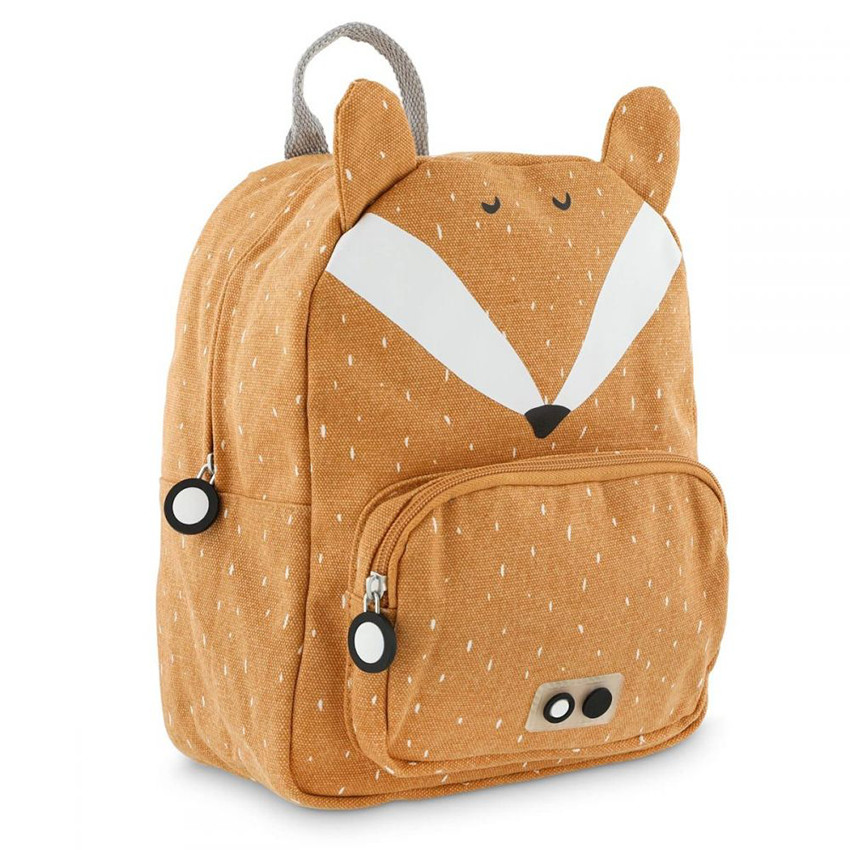 Mochila de algodón para bebé Mr. Fox 