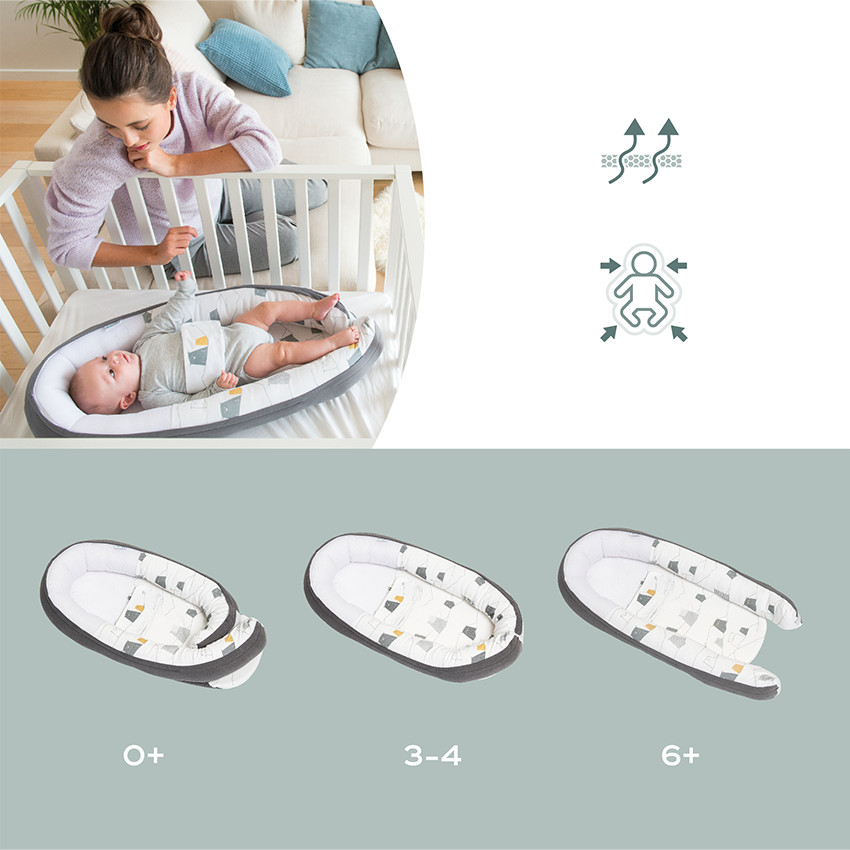 Reductor de cama Cocoon Bear - Gris  Additional Reductor de cama Cocoon Bear - Gris