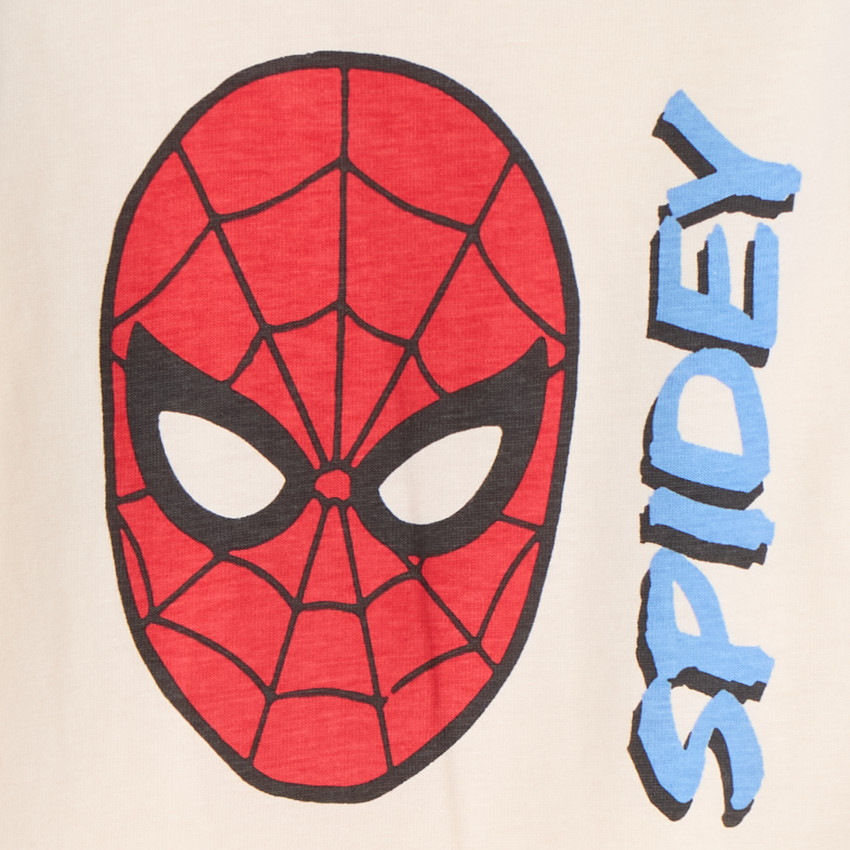 T-shirt manches longues bicolore Spider-Man Marvel pour bébé garçon 