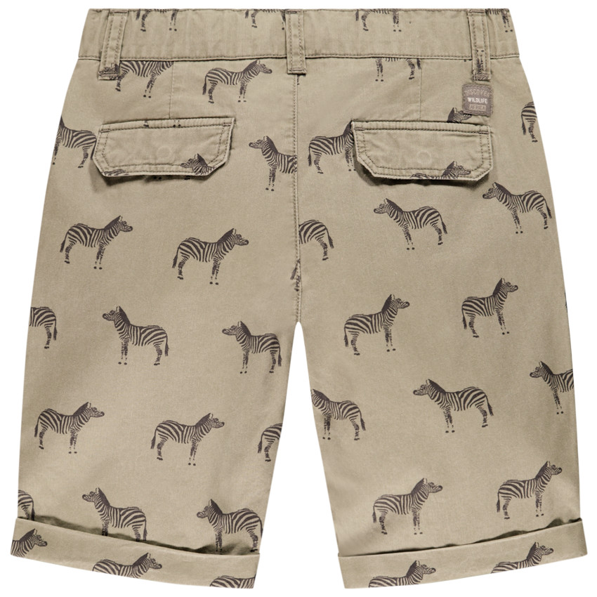 Bermudas print cebras 