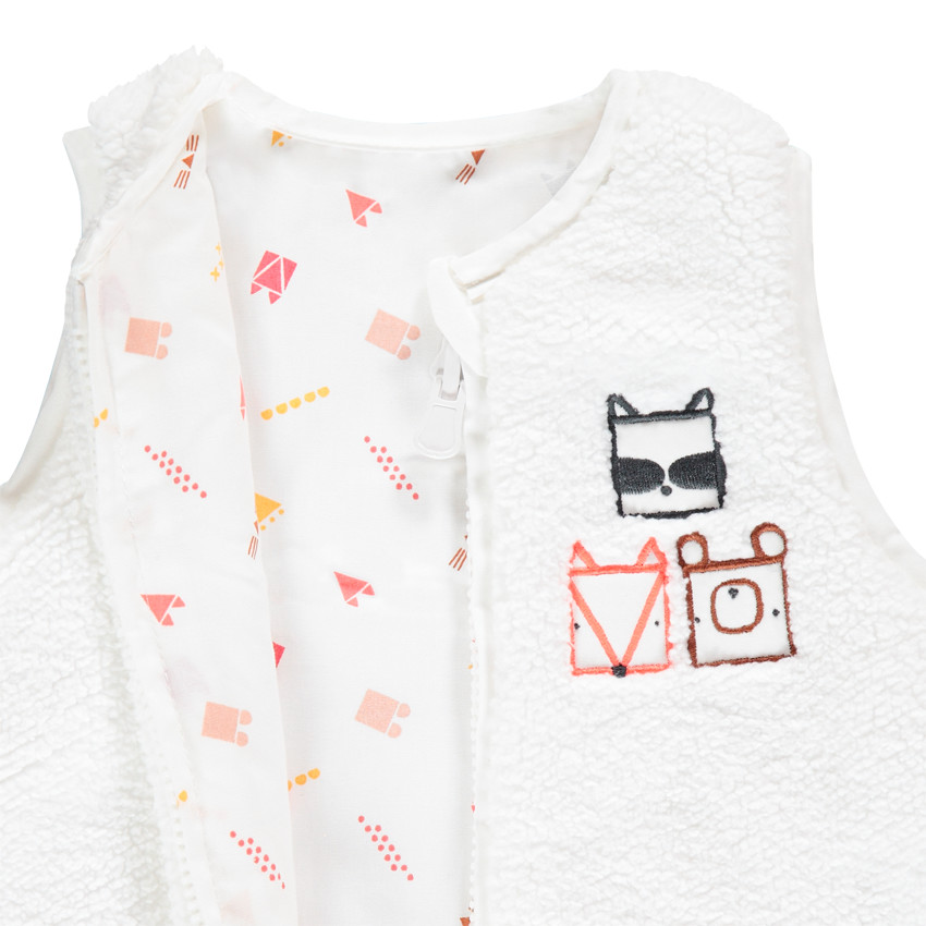 Saco de dormir sin mangas reversible de popelina TOG 3.5 