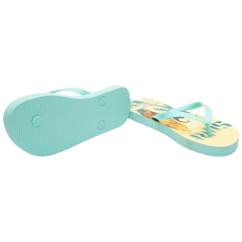 Chanclas estampado tucán y surf para niño 