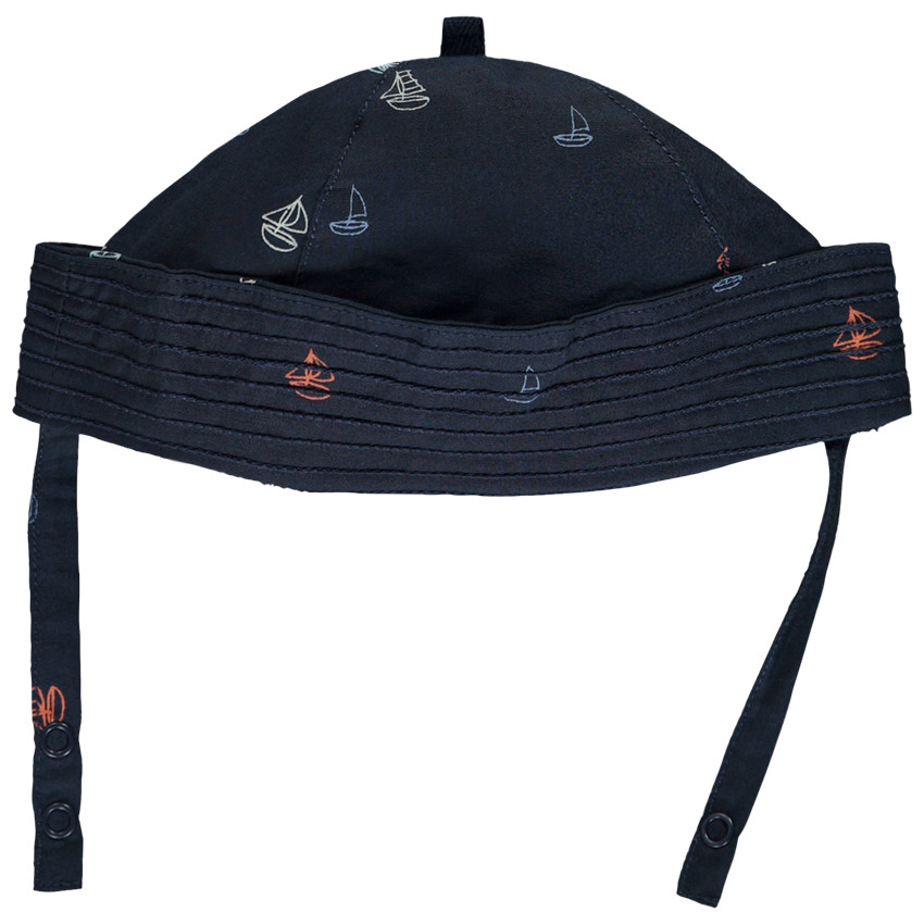 Bob marin imprimido de veleros para bebé niño 