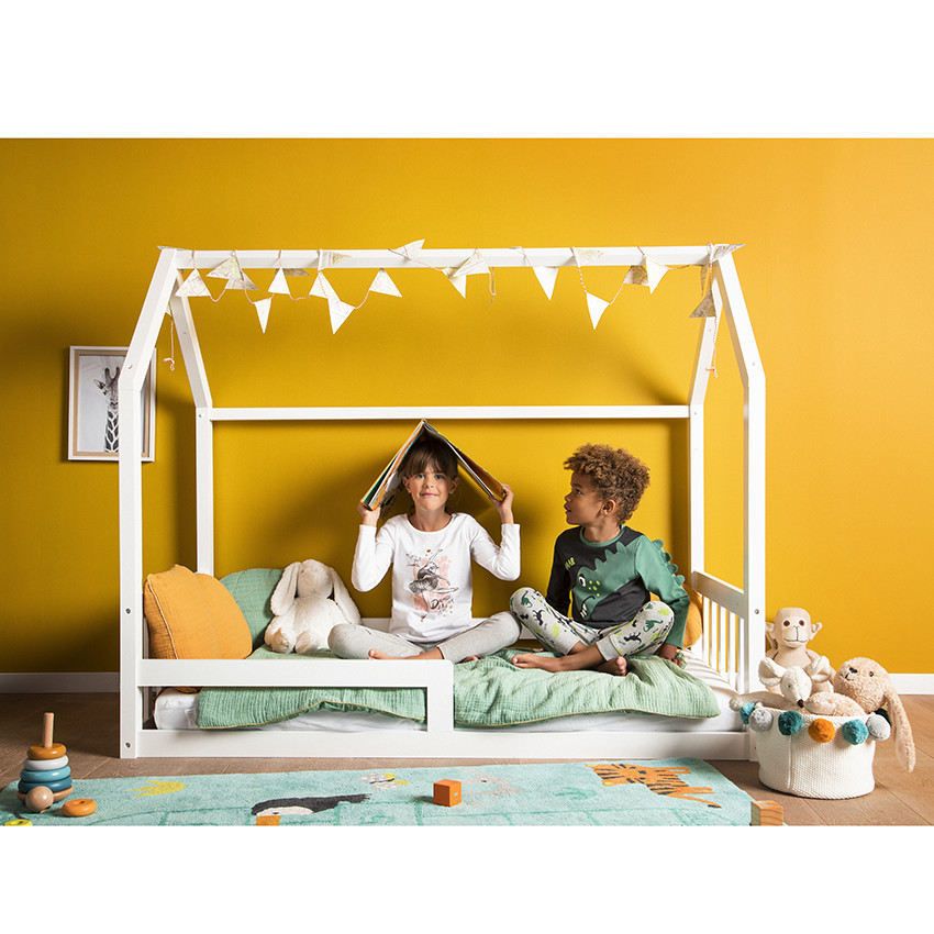 Pijama de jersey con estampado de bailarina para niña 