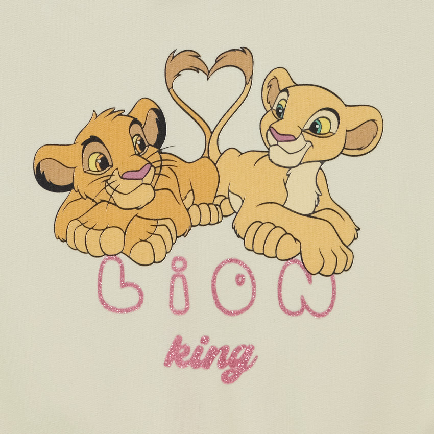 Conjunto jogging 2 piezas El Rey León Disney para bebé niña 