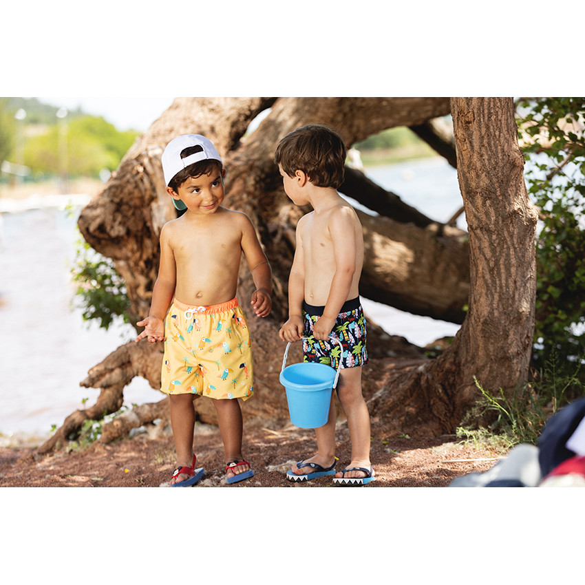 Short de bain imprimé toucans/palmiers pour bébé garçon  Additional Short de bain imprimé toucans/palmiers pour bébé garçon