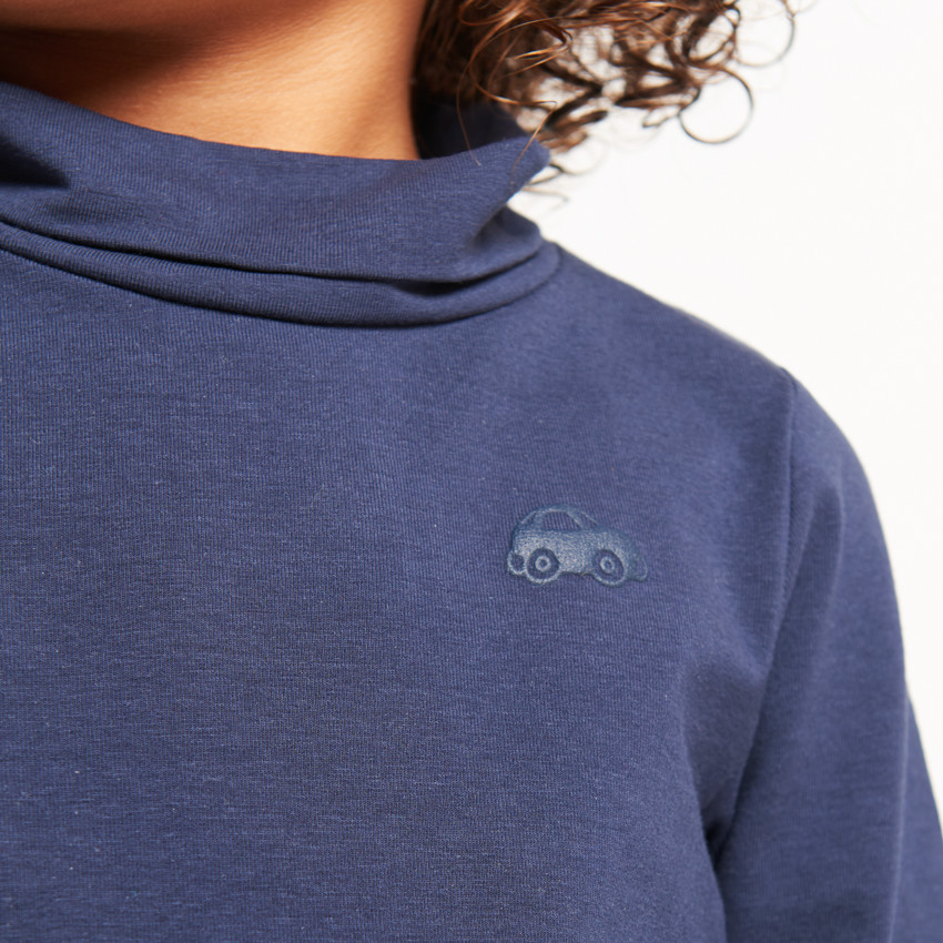 Pack de 2 camisetas interiores de cuello alto lisas para bebé niño 