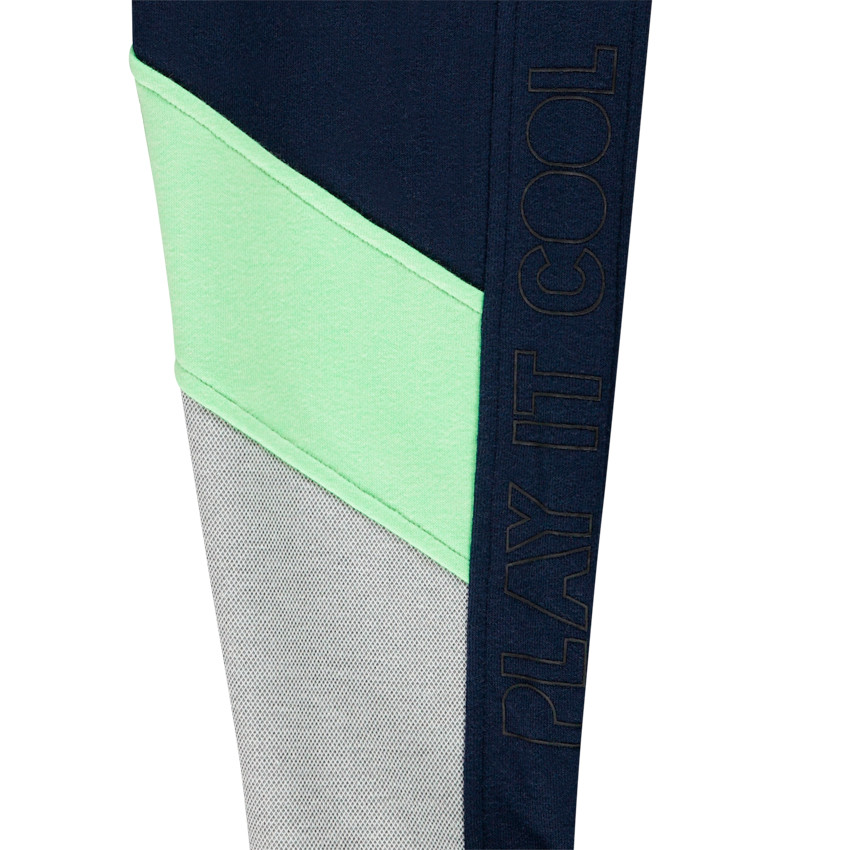 Pantalón jogging felpa tricolor Main Pantalón jogging felpa tricolor