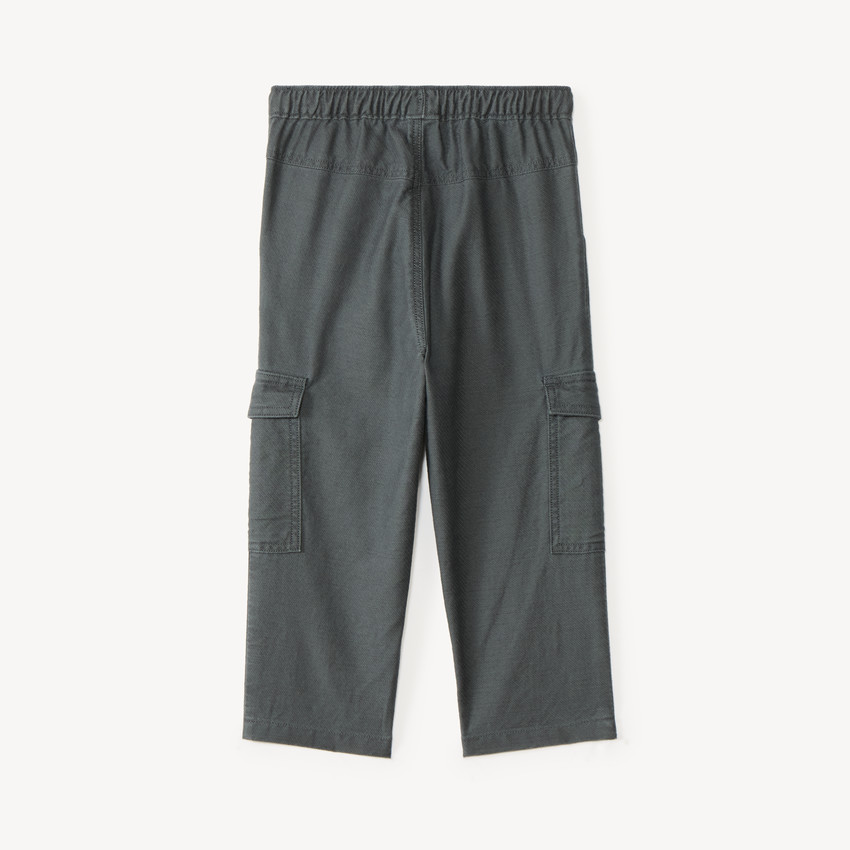 Pantalón recto con bolsillos cargo para bebé niño 