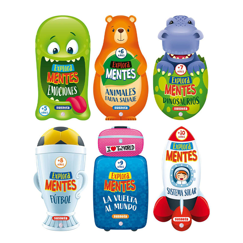 Libro de preguntas y respuestas colección Exploramente (título aleatorio) 