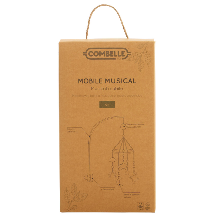 Móvil musical dulce golondrina 
