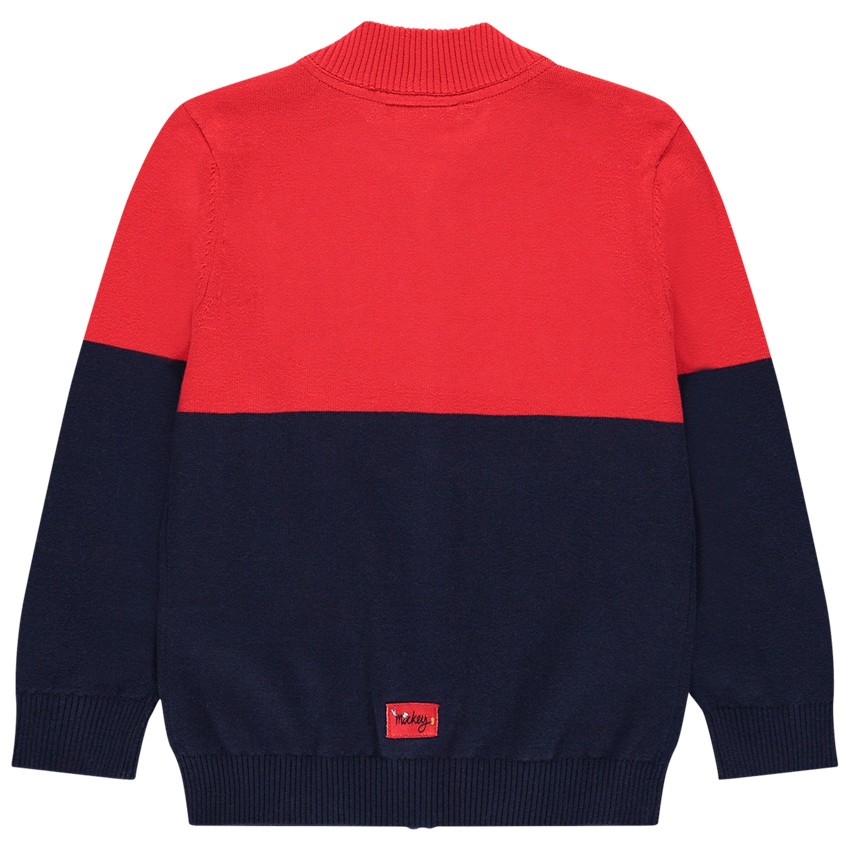 Chaqueta en punto con cremallera motif Mickey Disney 