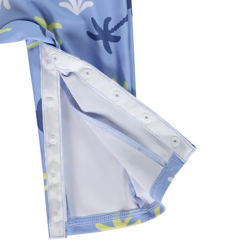 Pelele de baño anti-UV estampado para bebé niño 