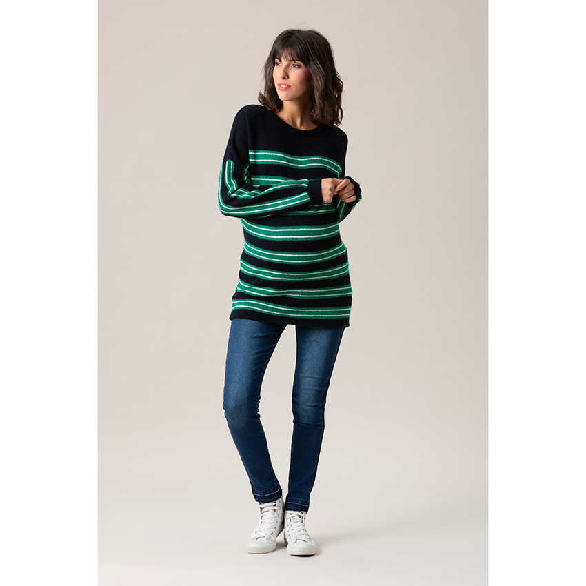 Jersey de premamá a rayas  Additional Jersey de premamá a rayas