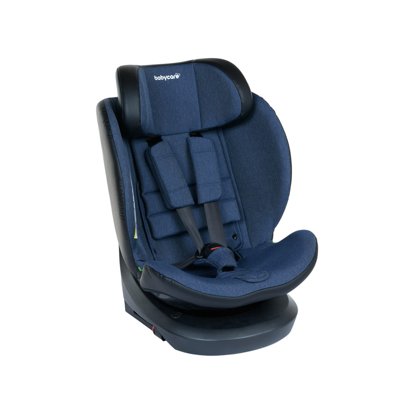 Silla de coche I Size 40 - 150 cm - Azul y Negro 