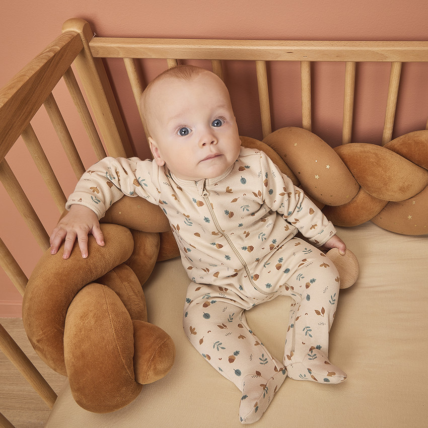 Pack de 2 peleles zippados y contrecollados para bebé niño 