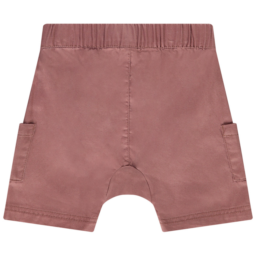 Bermuda estilo cargo de twill para bebé niño 