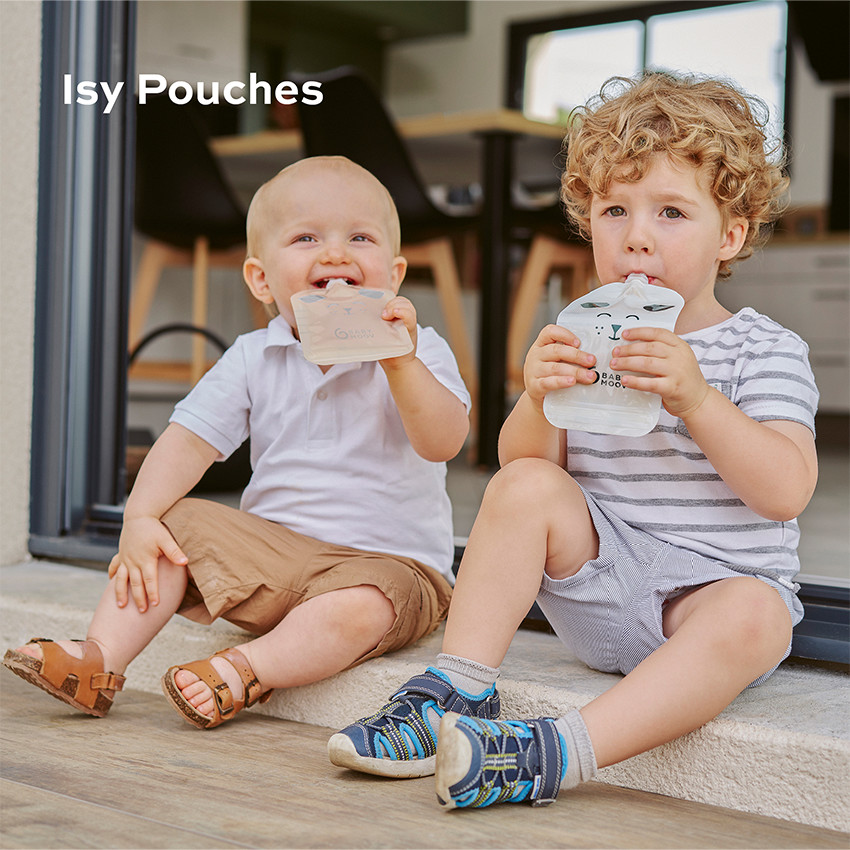 Lot de 20 gourdes réemployables Isy 