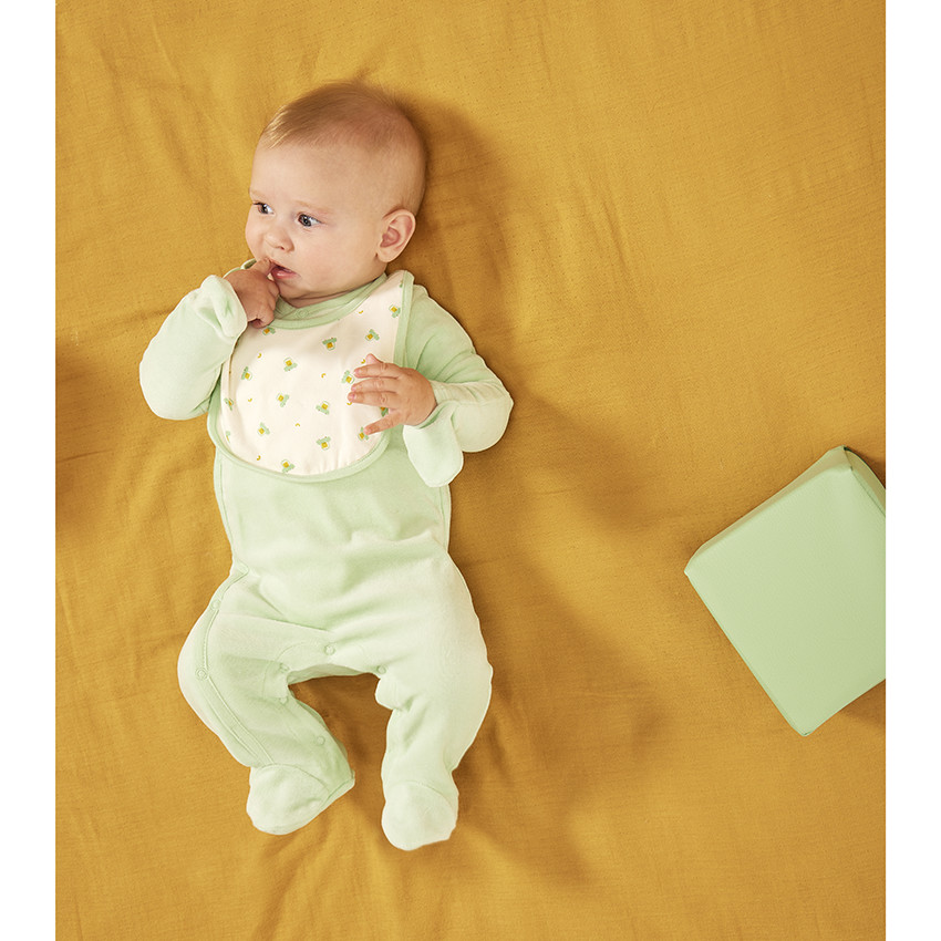 Conjunto de 3 piezas para bebé con estampado de coches y ositos 