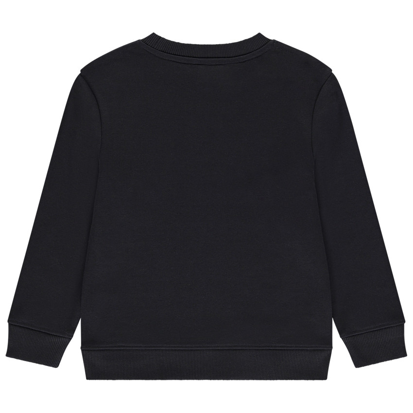 Sudadera de felpa estampada niño 