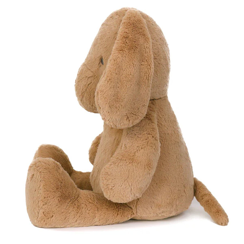 Peluche gran tamaño Duke el perro 52cm - Marrón/ Blanco 