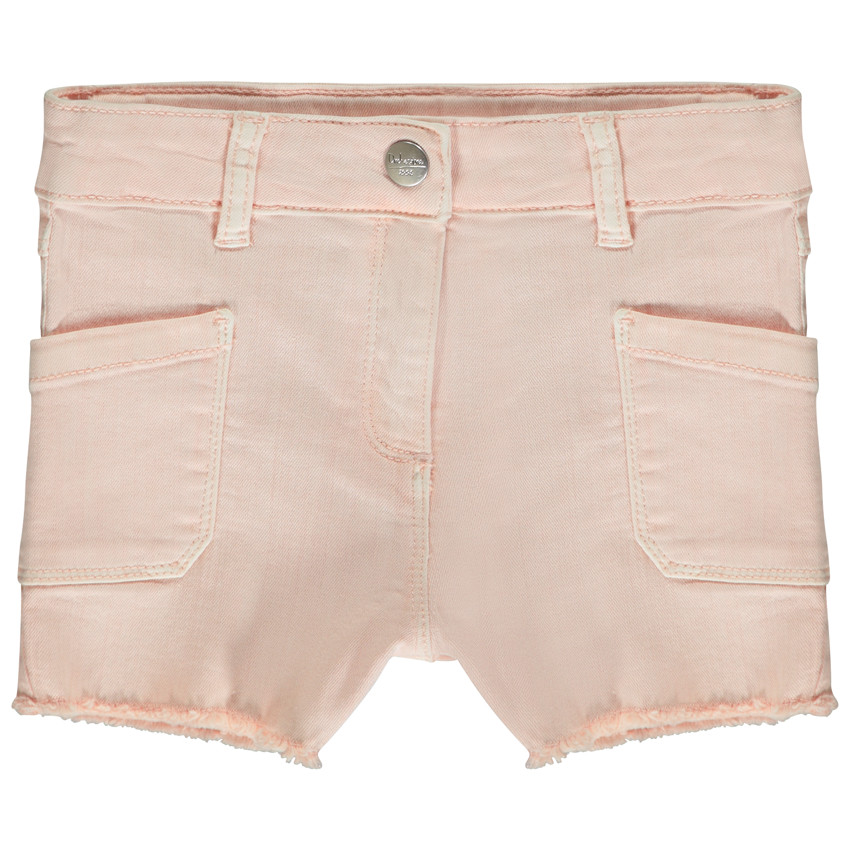 Short vaquero con bolsillos para niña 