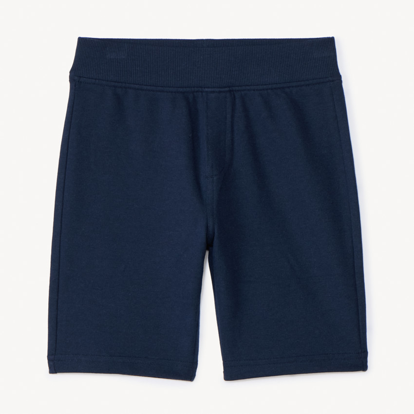 Bermudas de felpa lisos para niño 