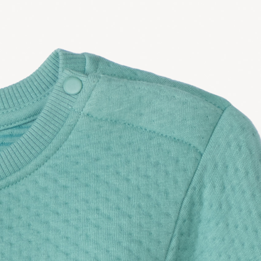 Sudadera de felpa acolchada con diseño de skate para bebé niño 