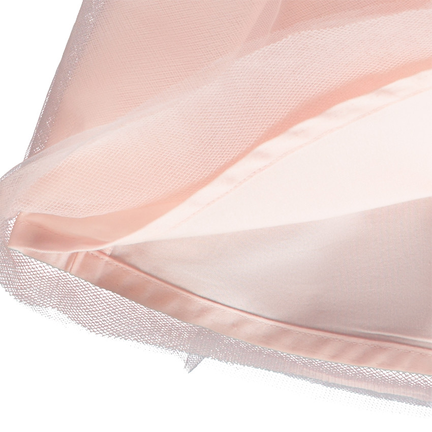 Falda voluminosa de tul con estampado de mariposas para niña 